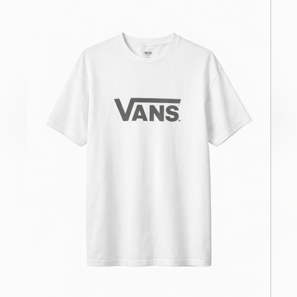 Vans Logo Tee Skate White XL